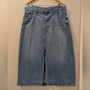 GAP Blue Women's Icon Maxi Skirt